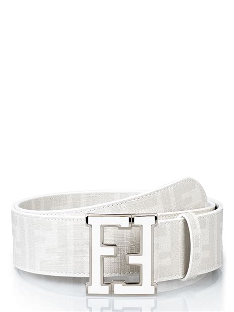 fendi bug belt|fendi belt white and grey.